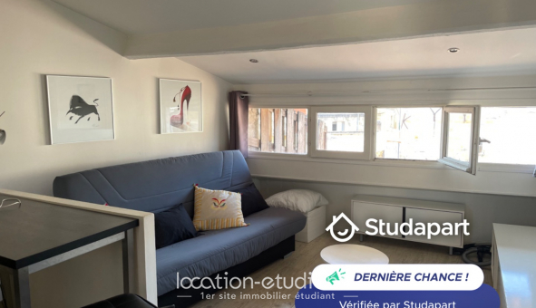 Logement �tudiant Studio &agrave; Bordeaux (33300)