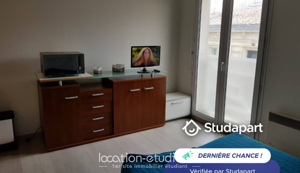 Logement �tudiant Location Studio Meubl&eacute; Bordeaux (33300)
