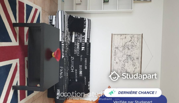 Logement �tudiant Studio &agrave; Bordeaux (33300)