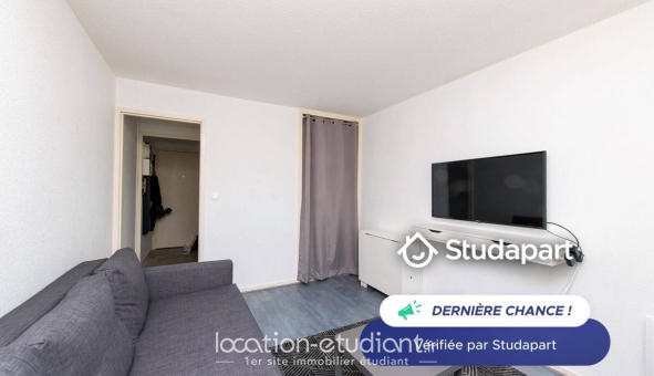 Logement �tudiant Studio &agrave; Bordeaux (33300)