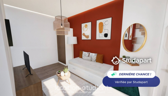 Logement �tudiant Location Studio Meubl&eacute; Bordeaux (33300)