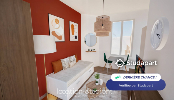 Logement �tudiant Studio &agrave; Bordeaux (33300)