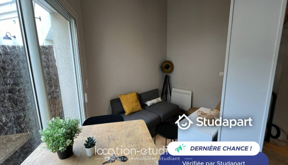 Logement �tudiant Studio &agrave; Bordeaux (33300)