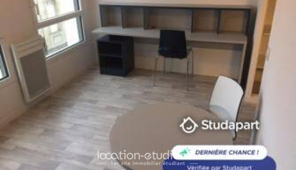Logement �tudiant Studio &agrave; Bordeaux (33300)