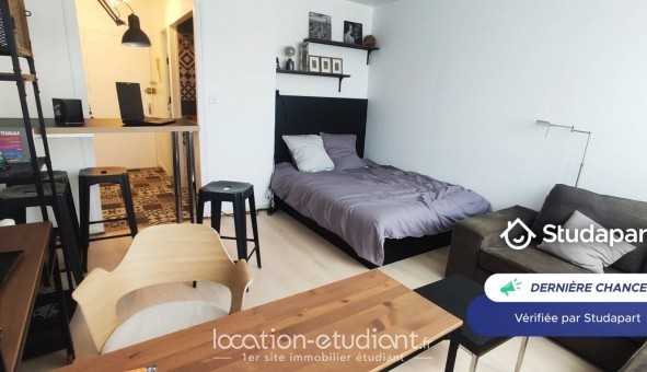 Logement �tudiant Studio &agrave; Bordeaux (33300)
