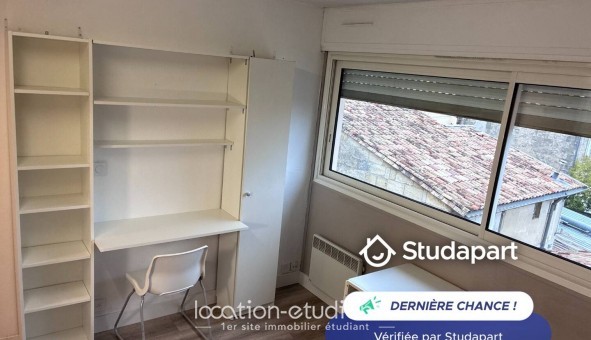 Logement �tudiant Studio &agrave; Bordeaux (33300)