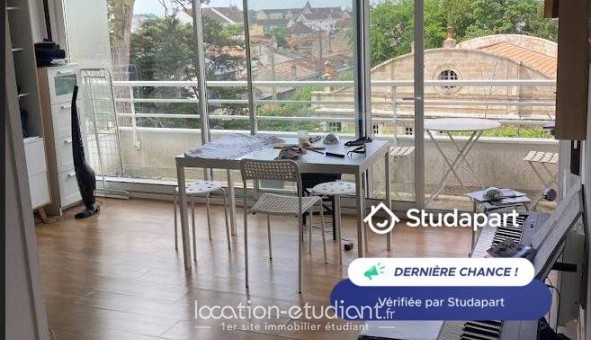 Logement �tudiant Location Studio Meubl&eacute; Bordeaux (33300)