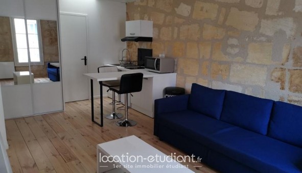 Logement �tudiant Studio &agrave; Bordeaux (33300)