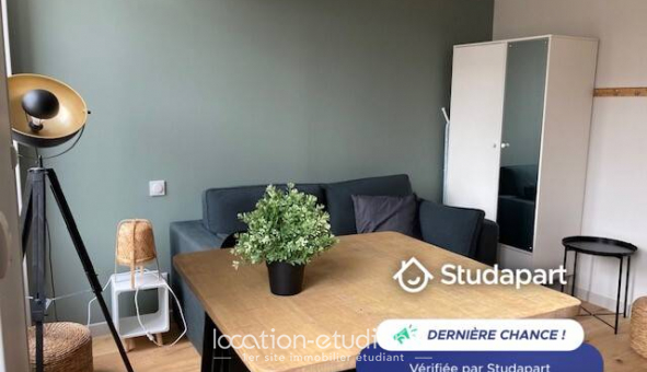 Logement �tudiant Studio &agrave; Bordeaux (33300)