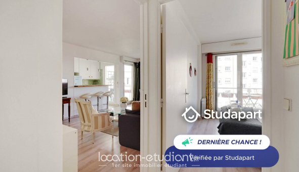 Logement tudiant Studio à Boulogne Billancourt (92100)