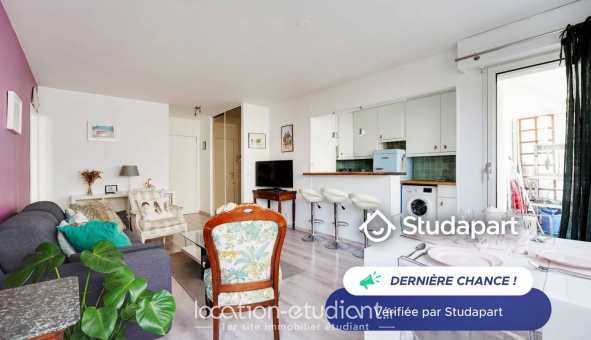 Logement tudiant Studio à Boulogne Billancourt (92100)