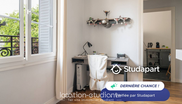 Logement tudiant Studio à Boulogne Billancourt (92100)