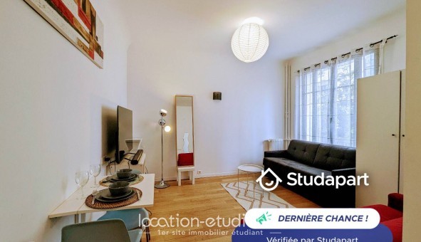 Logement tudiant Location Studio Meublé Boulogne Billancourt (92100)