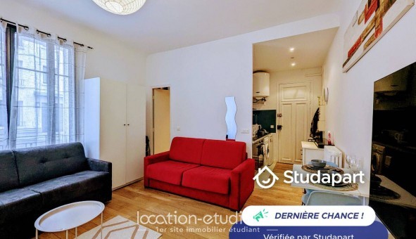Logement tudiant Studio à Boulogne Billancourt (92100)