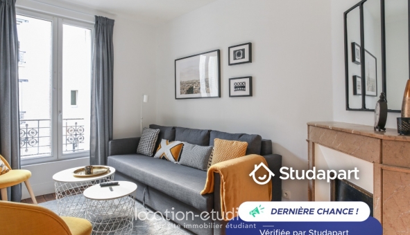 Logement étudiant Location Studio Meubl&eacute; Boulogne Billancourt (92100)