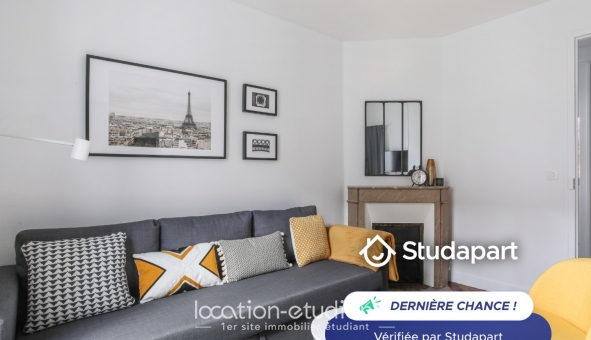 Logement étudiant Studio &agrave; Boulogne Billancourt (92100)