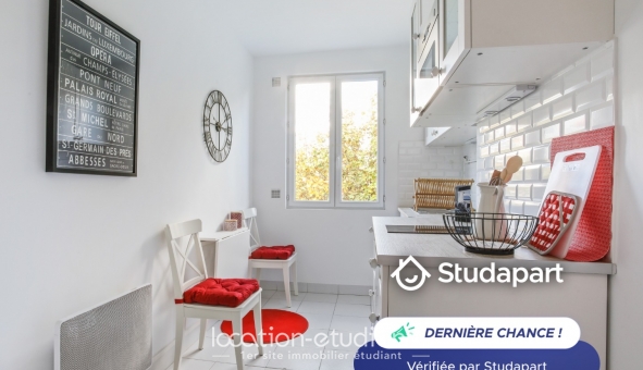 Logement étudiant Studio &agrave; Boulogne Billancourt (92100)