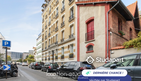Logement �tudiant Studio &agrave; Boulogne Billancourt (92100)