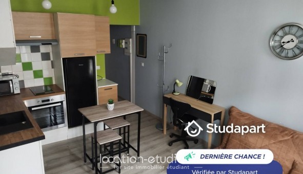 Logement étudiant Studio à Boulogne sur Mer (62200)