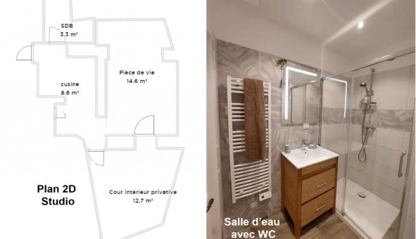 Logement �tudiant Studio &agrave; Brignoles (83170)