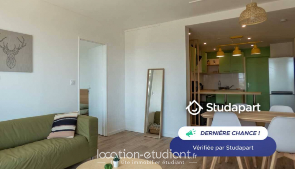 Logement tudiant Studio à Bron (69500)