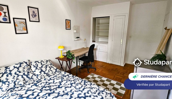 Logement étudiant Studio &agrave; Bron (69500)