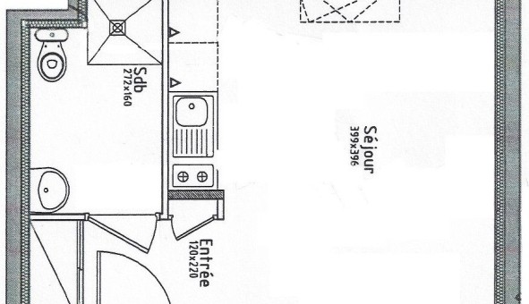 Logement �tudiant Studio &agrave; Caen (14000)