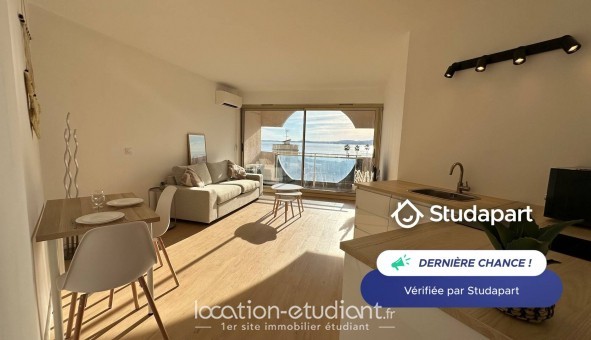 Logement tudiant Location Studio Meublé Cagnes sur Mer (06800)