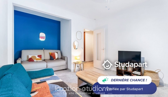 Logement étudiant Studio &agrave; Cagnes sur Mer (06800)