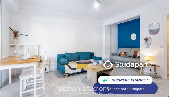 Logement étudiant Studio &agrave; Cagnes sur Mer (06800)
