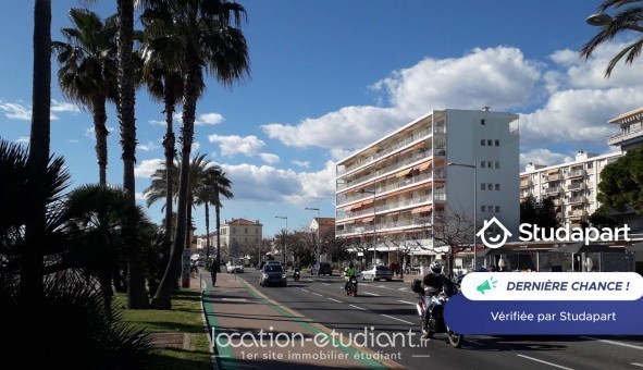 Logement �tudiant Studio &agrave; Cagnes sur Mer (06800)