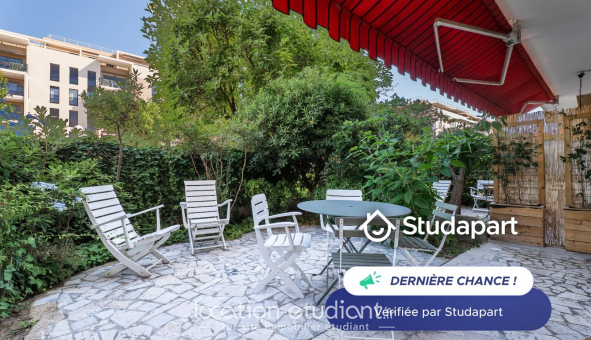 Logement �tudiant Studio &agrave; Cagnes sur Mer (06800)