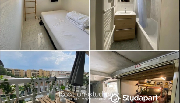 Logement �tudiant Studio &agrave; Cagnes sur Mer (06800)