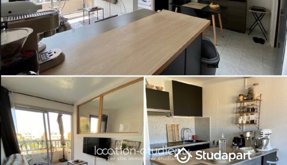Logement �tudiant Studio &agrave; Cagnes sur Mer (06800)