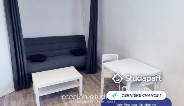 Logement tudiant Location Studio Meublé Cambrai (59400)