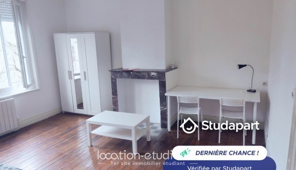 Logement tudiant Studio à Cambrai (59400)