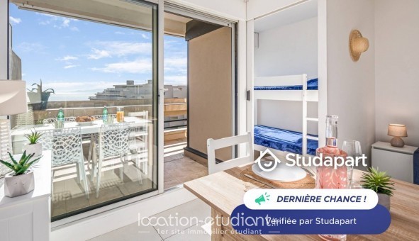 Logement tudiant Studio à Canet en Roussillon (66140)