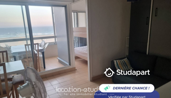 Logement �tudiant Studio &agrave; Canet en Roussillon (66140)