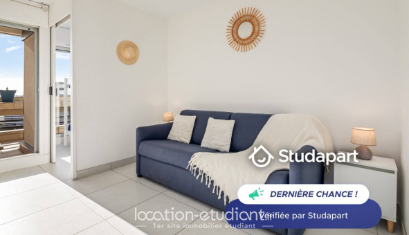 Logement �tudiant Studio &agrave; Canet en Roussillon (66140)