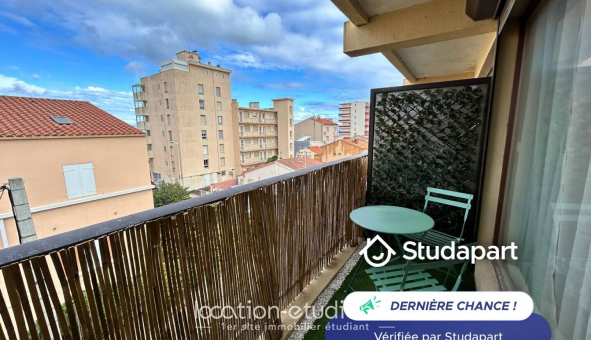Logement �tudiant Studio &agrave; Canet en Roussillon (66140)