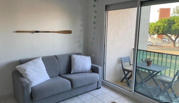 Logement �tudiant Studio &agrave; Canet en Roussillon (66140)