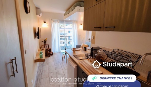 Logement étudiant Studio à Cannes (06400)