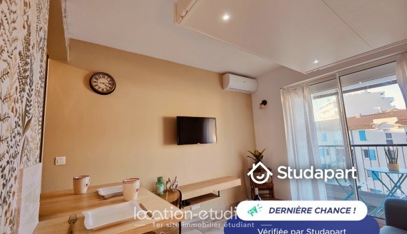 Logement étudiant Studio à Cannes (06400)