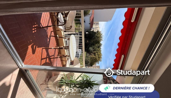 Logement tudiant Studio à Cannes (06400)