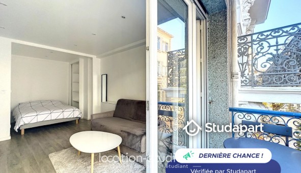 Logement tudiant Studio à Cannes (06400)