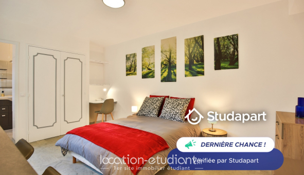 Logement étudiant Location Studio Meublé Cannes (06400)