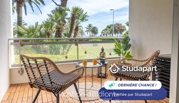 Logement tudiant Studio à Cannes (06400)