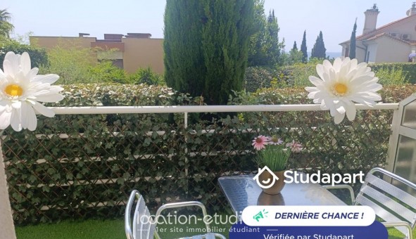 Logement tudiant Studio à Cannes (06400)