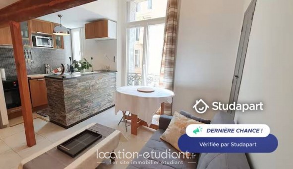 Logement étudiant Location Studio Meublé Cannes (06400)