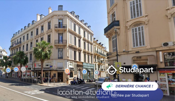 Logement tudiant Studio à Cannes (06400)